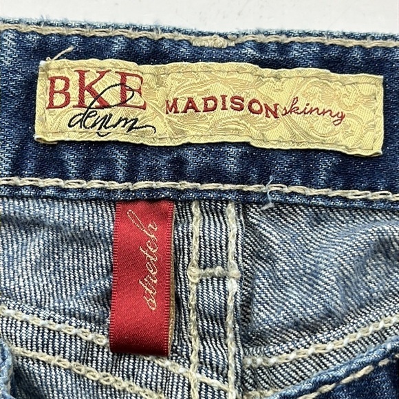 BKE Denim Madison Skinny Stretch Low Rise Size 27 - Picture 8 of 16